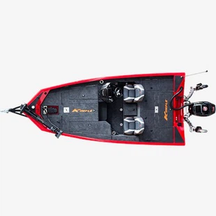 17 Foot Aluminum Side Console Bass Boat